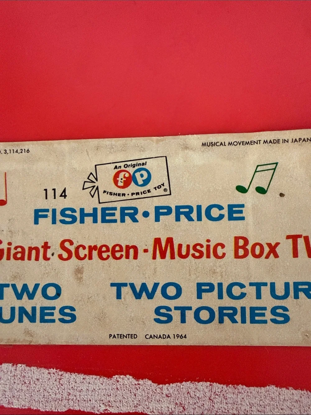 Fisher-Price 1966 and 1979 TV